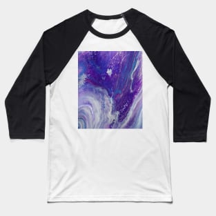 Purple and blue Mable Baseball T-Shirt